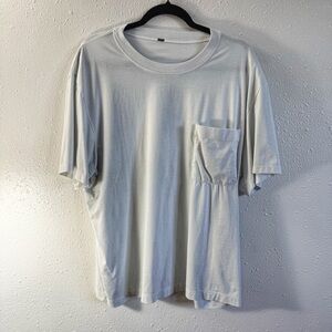 lululemon athletica Light Gray Men's Tee